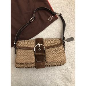Coach Women’s Soho Mini Signature Buckle Bag